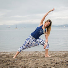 Load image into Gallery viewer, Karmala Baggy Capris Indigo Dye