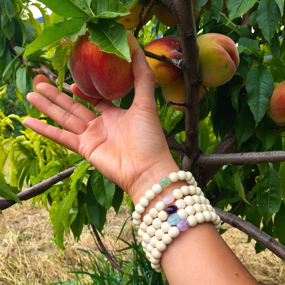 Mala Bracelets Whitewood